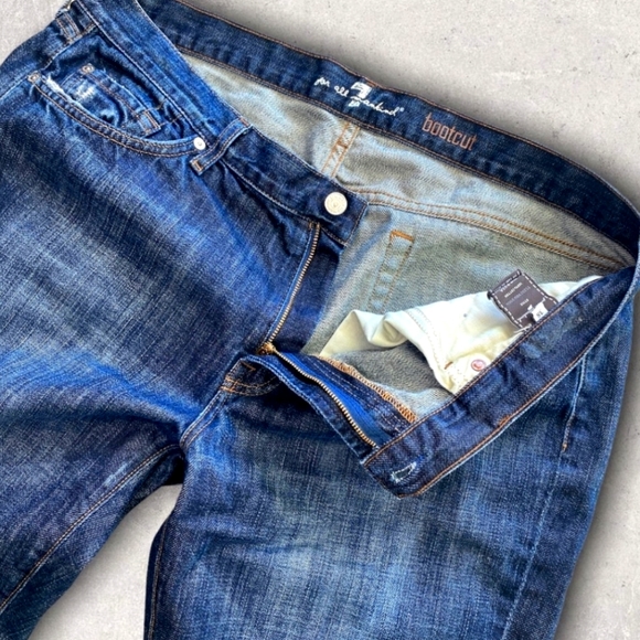 7 FOR ALL MANKIND Bootcut Men’s  relaxed jeans - Picture 5 of 6